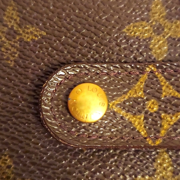 Louis Vuitton Wallet Monogram brown, Snap closure, zip coin - Picture 4 of 11